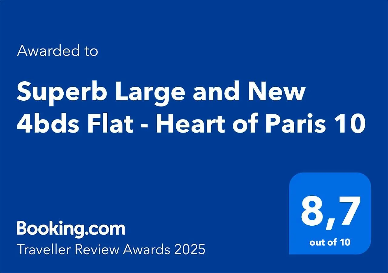 Apartamento Superb Large And New 4Bds Flat - Heart Of Paris 10